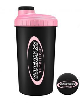 Supermass Shaker 750ml Black Pink