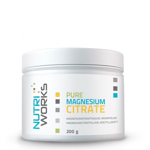 Nutri Works Pure Magnesium Citrate 200g