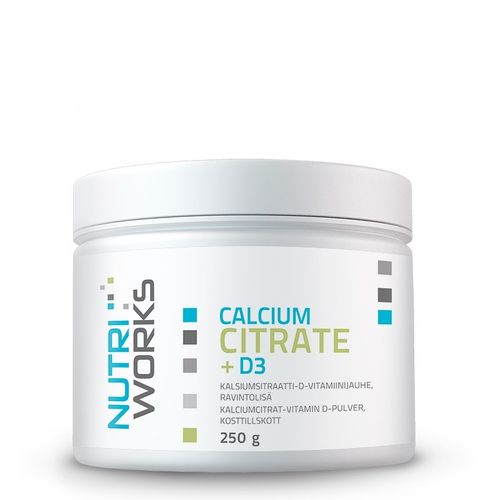 Calcium Citrate + D3, 250 g