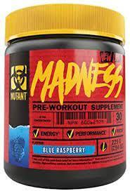 Mutant Madness, Pre-workout, 225g