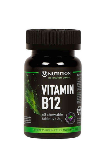 M-Nutrition vitamin B12, 60 tablettia